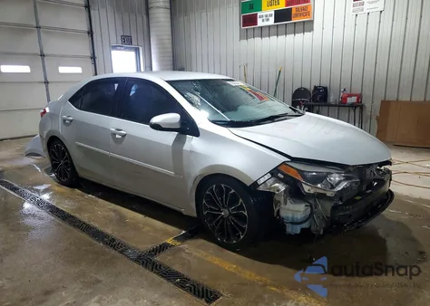 2016 Toyota Corolla L из США, поврежденный, VIN 2T1BURHE0GC560988